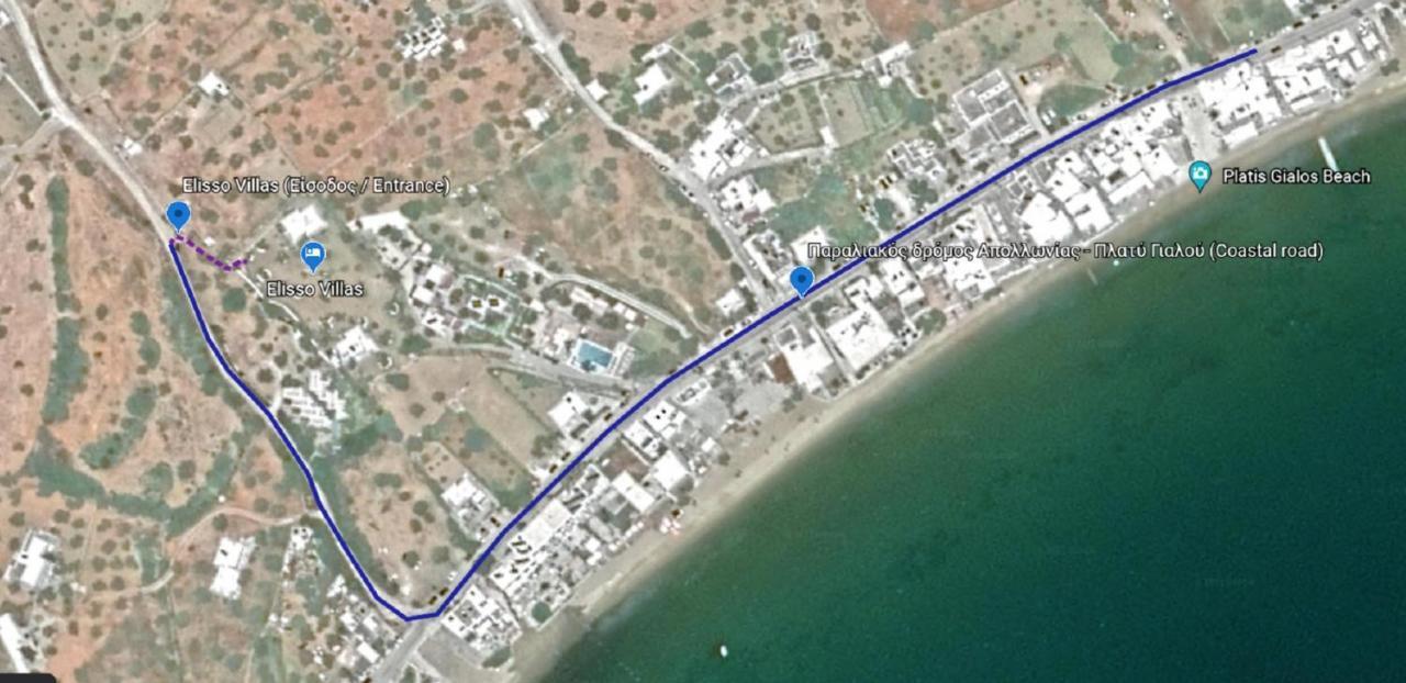 Elisso Villas Platis Gialos  المظهر الخارجي الصورة